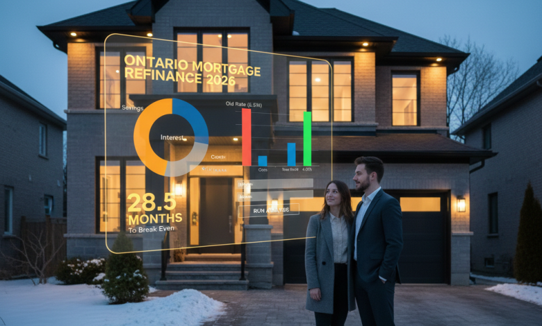 Mortgage refinance ontario